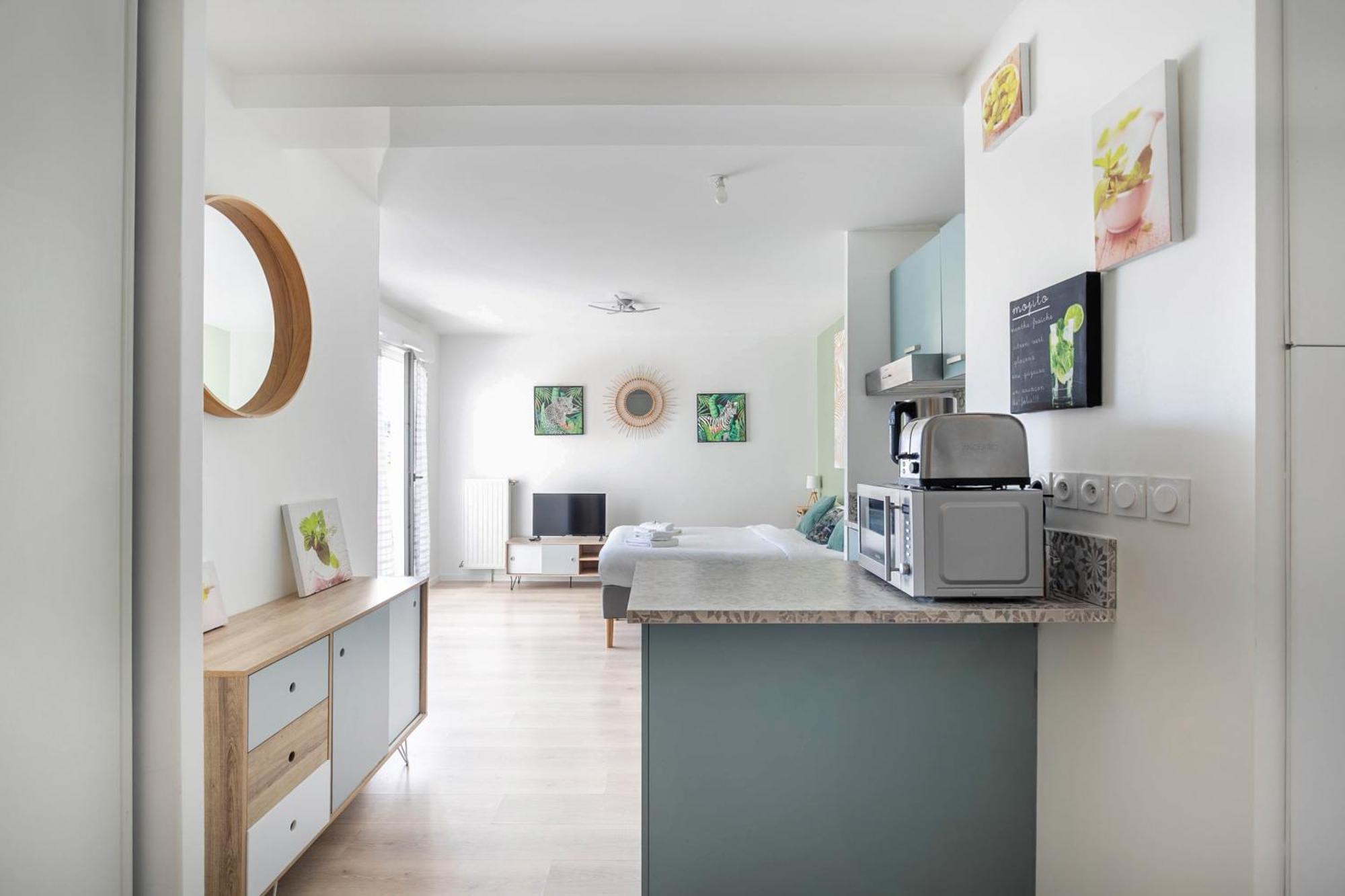 Studio 30 M2 Tout Confort - Rer A 3 Min, Acces Paris & Disneyland Villiers-sur-Marne Eksteriør bilde